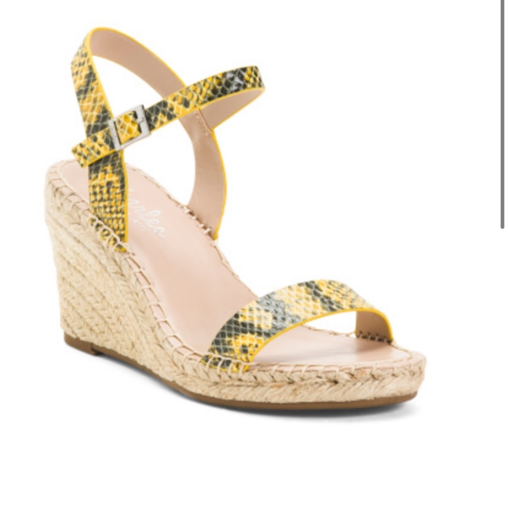 Charles by Charles David snakeskin Espadrille